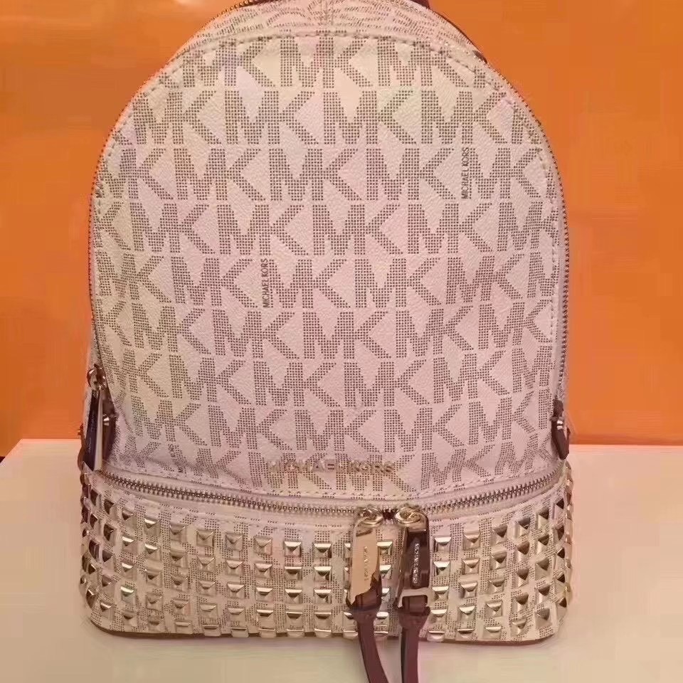 Authentic Brand New Mk Backpack With Studs